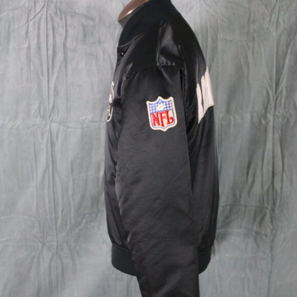 LA Raiders Jacket (VTG) - Satin Classic by Starter - Men's Medium - Picture 4 of 10